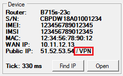 VPN state
