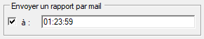 Rapport par EMail